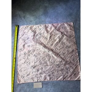 Lark & Ives Vancouver Pink Floral Line Art Hair Scarf Set LRK-FA-003 NEW